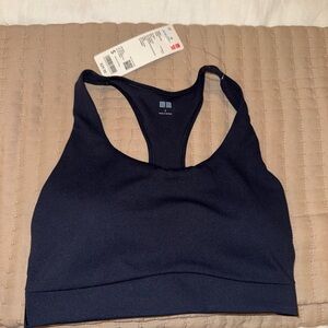 Uniqlo airism women’s wireless bra new w tags 69 Navy - MORE AVAILABLE